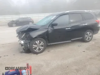 2019 Nissan Pathfinder S with VIN 5N1DR2MN0KC629750, listed as a Copart auction lot 87008704 with 133,835 mi miles and Clean Title. Bid and sale history available at DreamBid. Image 1.