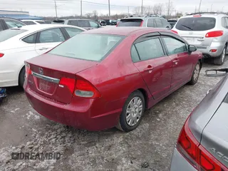 2011 Honda Civic LX with VIN 2HGFA1F5XBH550385, listed as a IAAI auction lot 41563973 with 216,890 mi miles and . Bid and sale history available at DreamBid. Image 4.