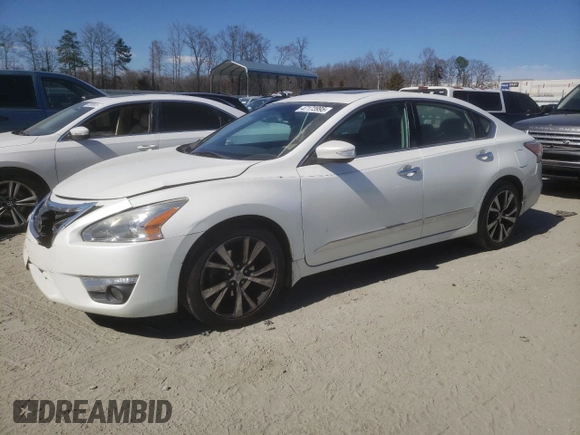 2015 Nissan Altima SL with VIN 1N4BL3AP8FC101717, listed as a Copart auction lot 47173995 with 122,959 mi miles and Salvage Title. Bid and sale history available at DreamBid. Image 1.
