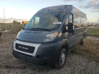 2019 Ram ProMaster Cargo with VIN 3C6URVJG0KE564541, listed as a Copart auction lot 43860605 with 53,161 mi miles and Salvage Title. Bid and sale history available at DreamBid. Image 1.