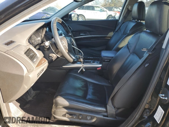 2014 Acura RLX Advance with VIN JH4KC1F95EC003685, listed as a Copart auction lot 46854265 with 145,250 mi miles and Salvage Title. Bid and sale history available at DreamBid. Image 7.