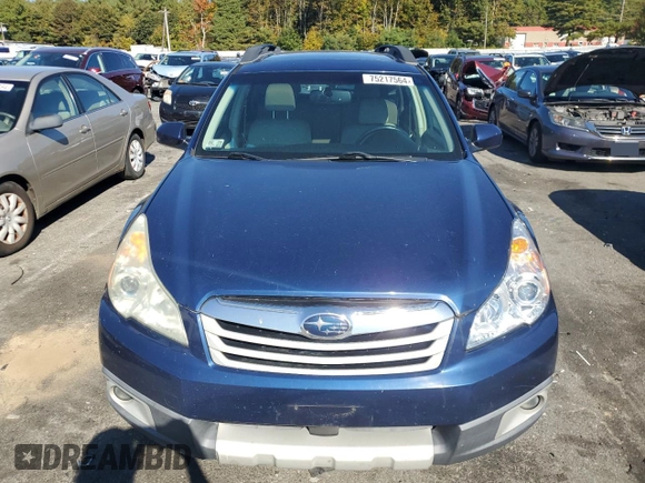 2010 Subaru Outback 2.5i Prem with VIN 4S4BRBGC8A1320166, listed as a Copart auction lot 75217564 with 157,790 mi miles and Salvage Title. Bid and sale history available at carsss.com. Image 5.