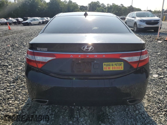 2013 Hyundai Azera с VIN KMHFH4JG2DA266282, выставлен на аукционе Copart как лот 59156175 с пробегом 135 013 миль миль и Списание • Salvage title. История ставок и продаж доступна на DreamBid. Изображение 6.