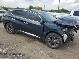 2017 Nissan Murano SV with VIN 5N1AZ2MG9HN115283, listed as a Copart auction lot 63035814 with 129,018 mi miles and Salvage Title. Bid and sale history available at carsss.com. Image 4.