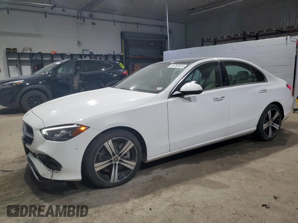 2023 Mercedes-Benz C 300 с VIN W1KAF4HB7PR121412, выставлен на аукционе Copart как лот 84762634 с пробегом 21 141 миль миль и Списание • Salvage title. История ставок и продаж доступна на DreamBid. Изображение 1.