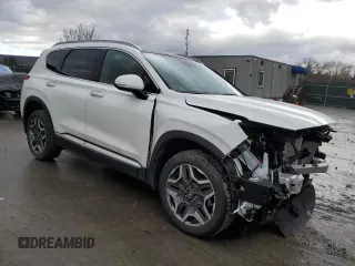 2023 Hyundai Santa Fe Hybrid Limited with VIN 5NMS5DA17PH002511, listed as a Copart auction lot 38086224 with 13,732 mi miles. Bid and sale history available at carsss.com. Image 4.