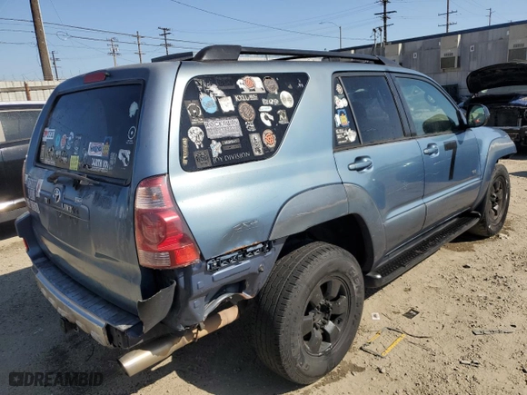 2003 Toyota 4Runner SR5 with VIN JTEZU14R138006143, listed as a Copart auction lot 52569185 with 245,254 mi miles and Clean Title. Bid and sale history available at carsss.com. Image 3.