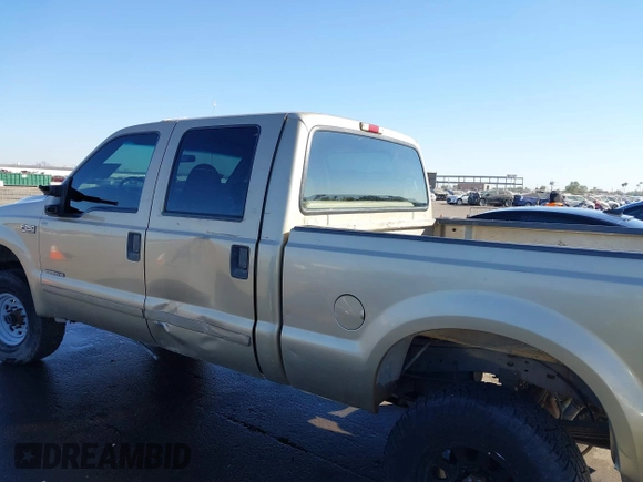 2001 Ford Super Duty F-250 XL with VIN 3FTNW21F21MA21921, listed as a IAAI auction lot 41503819 with 286,317 mi miles. Bid and sale history available at carsss.com. Image 6.