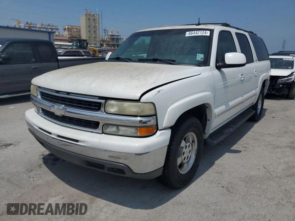 2003 Chevrolet Suburban LT z VIN 1GNEC16Z63J253676, wystawiony jako Copart lot #44540695 z przebiegiem 182 928 mil mil oraz Szkoda całkowita • Salvage title. Historia ofert i sprzedaży dostępna na DreamBid. Obrazek 1.