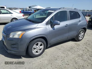 2015 Chevrolet Trax LT with VIN KL7CJLSB7FB117210, listed as a Copart auction lot 53749135 with 103,065 mi miles and Salvage Title. Bid and sale history available at carsss.com. Image 1.