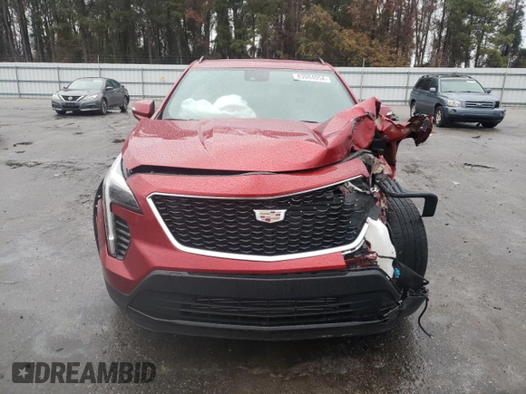 2022 Cadillac XT4 FWD Sport with VIN 1GYFZER43NF108145, listed as a Copart auction lot 83984054 with 36,603 mi miles and Salvage title. Bid and sale history available at DreamBid. Image 5.
