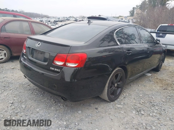 2008 Lexus GS 350 with VIN JTHBE96S280042851, listed as a IAAI auction lot 41775475 with 266,087 mi miles. Bid and sale history available at carsss.com. Image 4.