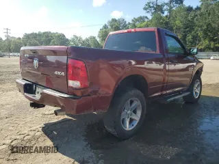 2018 Ram 1500 Express with VIN 3C6JR7AT1JG138372, listed as a Copart auction lot 61088315 with 197,323 mi miles and Salvage title. Bid and sale history available at DreamBid. Image 3.