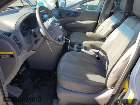 2008 Kia Sedona EX with VIN KNDMB233386223445, listed as a Copart auction lot 73741674 with 249,459 mi miles and Salvage Title. Bid and sale history available at carsss.com. Image 7.