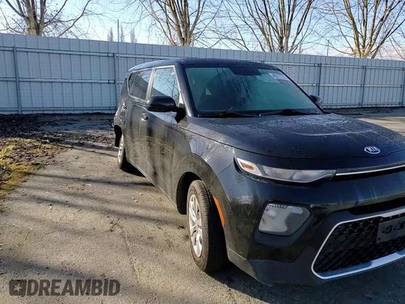2020 Kia Soul LX with VIN KNDJ23AU9L7064440, listed as a Copart auction lot 48217275 with 152,421 mi miles and Salvage Title. Bid and sale history available at carsss.com. Image 11.
