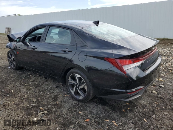 2023 Hyundai Elantra SEL with VIN KMHLS4AG6PU528375, listed as a Copart auction lot 58851354 with Not Provided miles and Salvage Title. Bid and sale history available at DreamBid. Image 2.