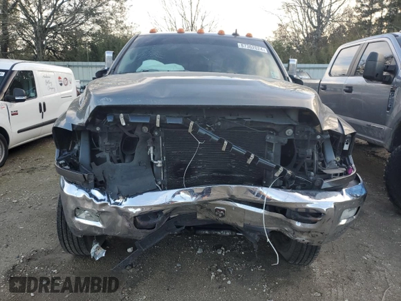 2013 Ram 3500 Laramie with VIN 3C63RRMLXDG608757, listed as a Copart auction lot 87362024 with 0 mi miles and Salvage Title. Bid and sale history available at carsss.com. Image 5.