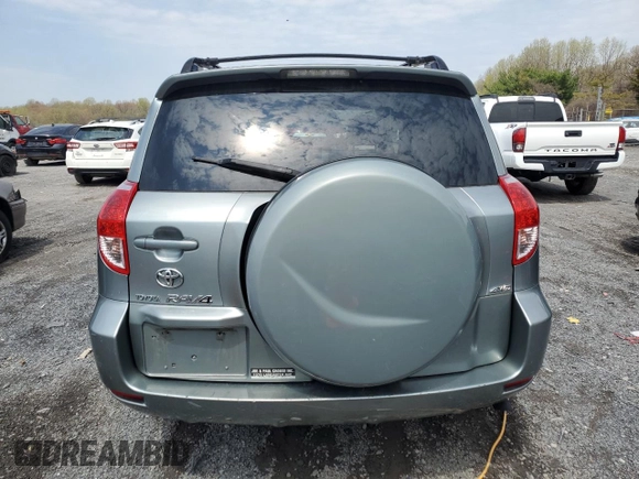2006 Toyota RAV4 with VIN JTMBK33V865006961, listed as a Copart auction lot 52865665 with 116,480 mi miles and Salvage Title. Bid and sale history available at carsss.com. Image 6.