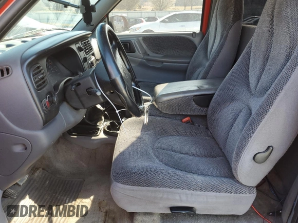 1997 Dodge Dakota with VIN 1B7FL26X9VS246915, listed as a Copart auction lot 48764925 with 143,610 mi miles and Salvage Title. Bid and sale history available at carsss.com. Image 7.