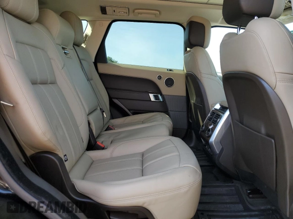 2022 Land Rover Range Rover Sport HSE Silver Edition with VIN SALWR2SU7NA235503, listed as a Copart auction lot 53357875 with 4,419 mi miles and Salvage title. Bid and sale history available at DreamBid. Image 11.