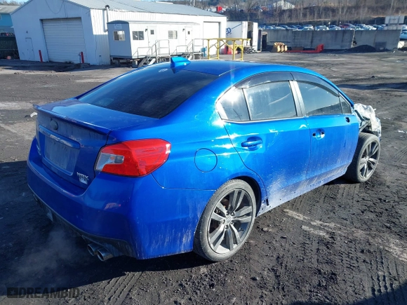 2017 Subaru WRX Premium with VIN JF1VA1F64H9800544, listed as a IAAI auction lot 41556196 with 86,851 mi miles. Bid and sale history available at carsss.com. Image 4.