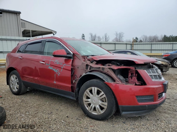 2010 Cadillac SRX Luxury Collection with VIN 3GYFNAEY0AS625065, listed as a Copart auction lot 48502115 with 109,210 mi miles and Salvage Title. Bid and sale history available at carsss.com. Image 4.