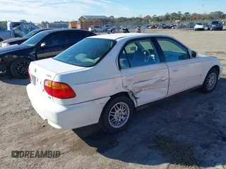 2000 Honda Civic EX with VIN JHMEJ8649YS004722, listed as a IAAI auction lot 41407120 with 95,065 mi miles. Bid and sale history available at carsss.com. Image 4.