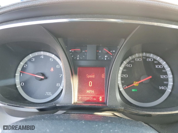 2012 GMC Terrain SLT-2 with VIN 2GKFLWE58C6268240, listed as a Copart auction lot 46780155 with 155,605 mi miles and Salvage Title. Bid and sale history available at carsss.com. Image 9.