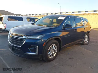 2022 Chevrolet Traverse LS with VIN 1GNERFKWXNJ136631, listed as a IAAI auction lot 41250707 with 65,324 mi miles. Bid and sale history available at carsss.com. Image 17.