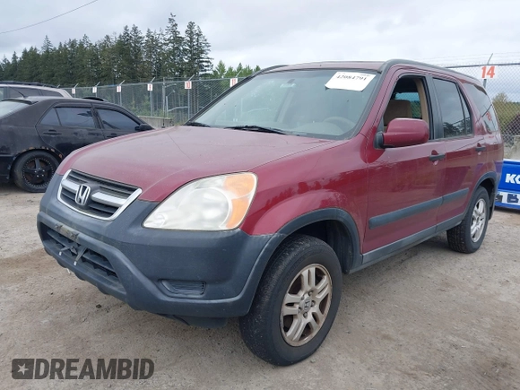 2002 Honda CR-V EX with VIN JHLRD78862C014665, listed as a IAAI auction lot 42084791 with Not Provided miles and . Bid and sale history available at DreamBid. Image 2.