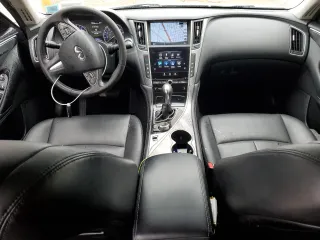 2016 Infiniti Q50 Premium with VIN JN1CV7AR8GM253769, listed as a Copart auction lot 45997325 with 57,800 mi miles and Salvage Title. Bid and sale history available at DreamBid. Image 8.