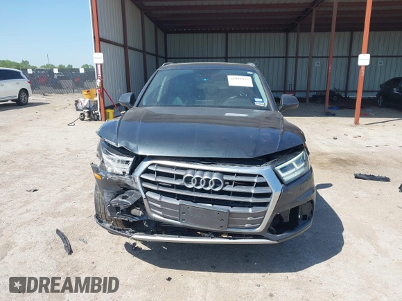 2018 Audi Q5 Premium Plus z VIN WA1BNAFY8J2105219, wystawiony jako IAAI lot #41991915 z przebiegiem 80 732 mil mil oraz . Historia ofert i sprzedaży dostępna na DreamBid. Obrazek 12.