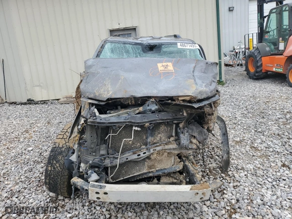 2019 Toyota 4Runner SR5 with VIN JTEBU5JR4K5656338, listed as a Copart auction lot 48671495 with 0 mi miles and Non Repairable. Bid and sale history available at carsss.com. Image 5.