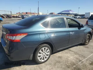 2015 Nissan Sentra S with VIN 3N1AB7AP7FY253479, listed as a Copart auction lot 46658125 with Not Provided miles and Salvage Title. Bid and sale history available at carsss.com. Image 3.