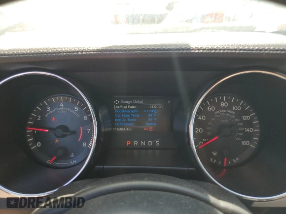 2017 Ford Mustang EcoBoost with VIN 1FA6P8TH9H5295254, listed as a Copart auction lot 49554515 with 110,464 mi miles and Salvage Title. Bid and sale history available at carsss.com. Image 9.