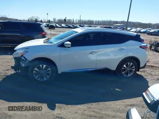 2016 Nissan Murano S with VIN 5N1AZ2MH9GN135072, listed as a IAAI auction lot 41822168 with 79,379 mi miles and . Bid and sale history available at DreamBid. Image 14.