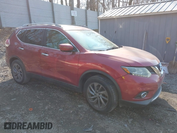 2016 Nissan Rogue SL with VIN 5N1AT2MV9GC786625, listed as a IAAI auction lot 41770817 with 108,969 mi miles and . Bid and sale history available at DreamBid. Image 1.