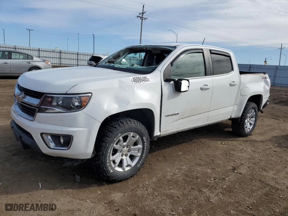 2019 Chevrolet Colorado 4WD LT with VIN 1GCGTCEN5K1203183, listed as a Copart auction lot 46086485 with 74,477 mi miles and Salvage Title. Bid and sale history available at carsss.com. Image 1.