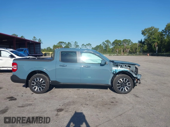 2023 Ford Maverick XL with VIN 3FTTW8E36PRB01244, listed as a IAAI auction lot 42023048 with 4,834 mi miles and . Bid and sale history available at DreamBid. Image 14.