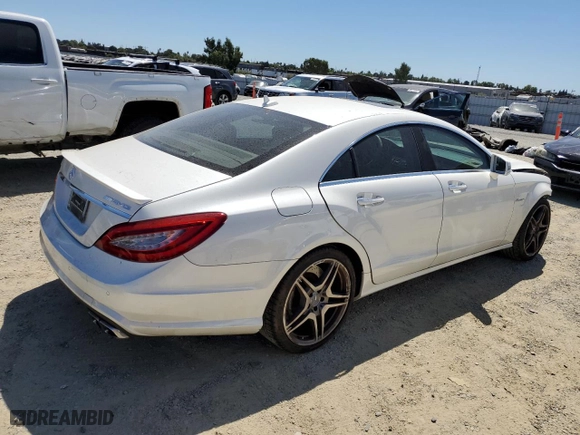 2012 Mercedes-Benz CLS-Class CLS 63 AMG with VIN WDDLJ7EB5CA018818, listed as a Copart auction lot 66925454 with 48,858 mi miles and Salvage Title. Bid and sale history available at carsss.com. Image 3.