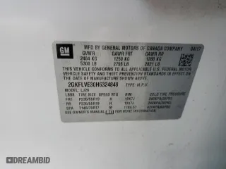 2017 GMC Terrain Denali with VIN 2GKFLVE30H6324848, listed as a Copart auction lot 82420864 with 106,091 mi miles and Salvage Title. Bid and sale history available at carsss.com. Image 15.