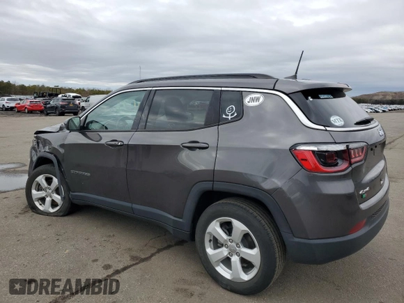 2021 Jeep Compass Latitude with VIN 3C4NJDBB4MT507484, listed as a Copart auction lot 47925165 with 17,644 mi miles and Non repairable. Bid and sale history available at DreamBid. Image 2.