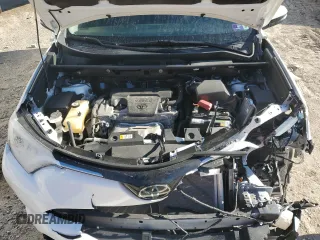 2018 Toyota RAV4 XLE with VIN JTMRFREV7JJ741076, listed as a Copart auction lot 45454135 with 128,402 mi miles and Salvage Title. Bid and sale history available at carsss.com. Image 11.