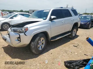 2022 Toyota 4Runner SR5 with VIN JTEEU5JRXN5261467, listed as a Copart auction lot 59147775 with 41,763 mi miles and Salvage title. Bid and sale history available at DreamBid. Image 1.