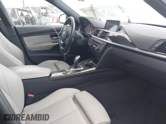 2013 BMW 3 Series ActiveHybrid 3 with VIN WBA3F9C57DF483994, listed as a IAAI auction lot 41797778 with 92,313 mi miles. Bid and sale history available at carsss.com. Image 5.