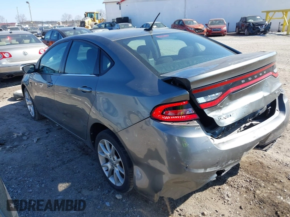2013 Dodge Dart SXT with VIN 1C3CDFBA8DD268095, listed as a IAAI auction lot 41728995 with 139,435 mi miles. Bid and sale history available at carsss.com. Image 3.