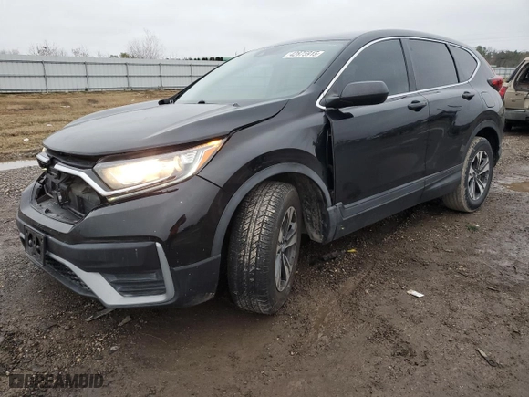 2020 Honda CR-V LX with VIN 2HKRW1H23LH413796, listed as a Copart auction lot 42875915 with 47,650 mi miles and Salvage Title. Bid and sale history available at carsss.com. Image 1.