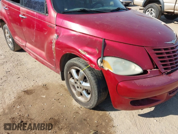 2002 Chrysler PT Cruiser Limited with VIN 3C8FY68B42T200668, listed as a IAAI auction lot 41888098 with 259,487 mi miles. Bid and sale history available at carsss.com. Image 6.