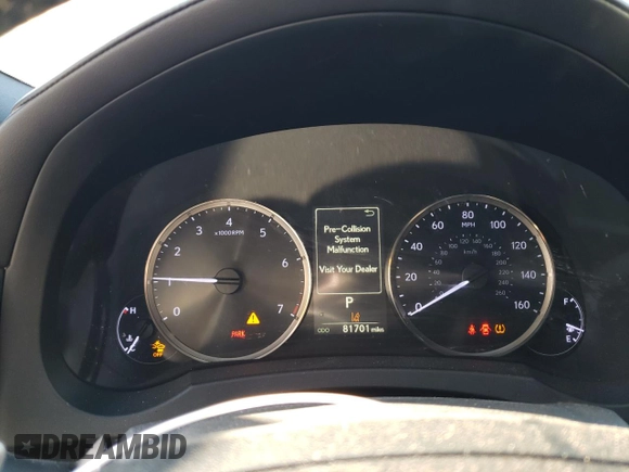 2019 Lexus RC 350 with VIN JTHHZ5BC8K5019350, listed as a Copart auction lot 42231895 with 81,701 mi miles and Salvage title. Bid and sale history available at DreamBid. Image 9.