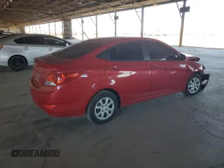 2013 Hyundai Accent GLS z VIN KMHCT4AE4DU279307, wystawiony jako Copart lot #61410775 z przebiegiem Nie podano mil oraz Czysty tytuł • Clean title. Historia ofert i sprzedaży dostępna na DreamBid. Obrazek 3.
